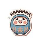 darumaruma2 可愛いダルマの英語（個別スタンプ：24）