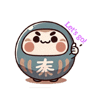 darumaruma2 可愛いダルマの英語（個別スタンプ：29）