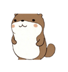 2頭身かわうそ（個別スタンプ：1）