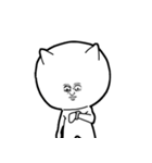 やる気が出ないネコ(文字無し版)（個別スタンプ：16）