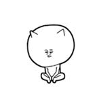やる気が出ないネコ(文字無し版)（個別スタンプ：20）