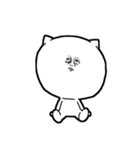 やる気が出ないネコ(文字無し版)（個別スタンプ：23）