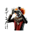 ピエロ×ダークヒーロー！3Dリアル（個別スタンプ：19）