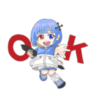 クセが強いてくてくちゃんLINEスタンプ（個別スタンプ：1）