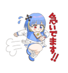 クセが強いてくてくちゃんLINEスタンプ（個別スタンプ：8）