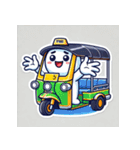 トゥクトゥクくんの冒険（個別スタンプ：4）