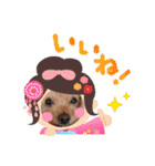 ㊚＆㊛❤クレオ君とマリーちゃん（個別スタンプ：1）