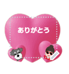 You can add words this message stickers（個別スタンプ：12）