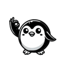 ペンギンのまったりトーク（個別スタンプ：2）