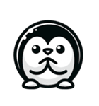 ペンギンのまったりトーク（個別スタンプ：3）