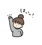 ゆるふわがーるズ（個別スタンプ：15）