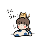 ゆるふわがーるズ（個別スタンプ：16）