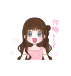 夜職の女の子（個別スタンプ：3）