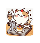 スイーツパラダイス♡にっこりデザートたち（個別スタンプ：4）