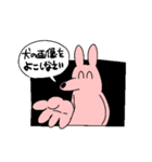 ピンクの犬2025（個別スタンプ：27）