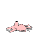 ピンクの犬2025（個別スタンプ：39）