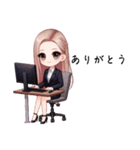 ダンサースタンプ(OL④)（個別スタンプ：1）