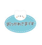 ＼使いやすい／あにまるず ステッカー風（個別スタンプ：11）