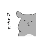 ゆるいチンチラ たぷちら 日常で使える（個別スタンプ：34）
