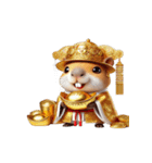 カピバラ 祈福と大金（個別スタンプ：6）