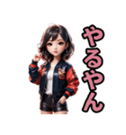 仮装女子in大阪 ちびキャラお仕事編（個別スタンプ：13）