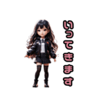 仮装女子in大阪 ちびキャラお仕事編（個別スタンプ：14）