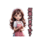 仮装女子in大阪 ちびキャラお仕事編（個別スタンプ：15）