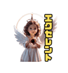 仮装女子in大阪 ちびキャラお仕事編（個別スタンプ：24）