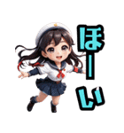 仮装女子in大阪 ちびキャラお仕事編（個別スタンプ：33）