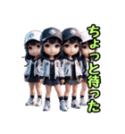 仮装女子in大阪 ちびキャラお仕事編（個別スタンプ：39）