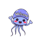 優しいクラゲ（個別スタンプ：22）