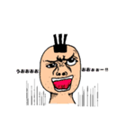 キモイキャラクター（ブラック）（個別スタンプ：16）