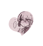 てれてれ人外屋敷男子( ＾ω＾ )（個別スタンプ：3）