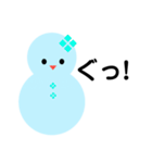 雪だるまのパレード15（個別スタンプ：3）