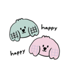 いぬちゃんモヘアくんとアイスクリーム（個別スタンプ：5）