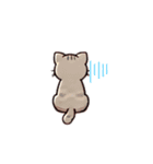 すねたり照れたり後ろ向きが可愛い動物達AI（個別スタンプ：20）