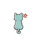 すねたり照れたり後ろ向きが可愛い動物達AI（個別スタンプ：21）