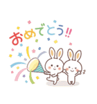 ふんわり♡うさぎ「1年中使える♪」（個別スタンプ：2）