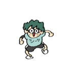 デクの動くスタンプ（個別スタンプ：4）