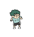 デクの動くスタンプ（個別スタンプ：5）