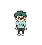デクの動くスタンプ（個別スタンプ：6）