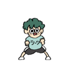 デクの動くスタンプ（個別スタンプ：18）