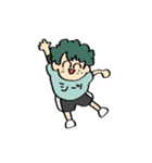 デクの動くスタンプ（個別スタンプ：19）