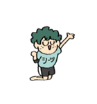 デクの動くスタンプ（個別スタンプ：21）