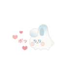 ふたごうさぎのポァとポョ【推し活用】（個別スタンプ：2）