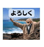 ハワイからの伝言【爺さん婆さん】（個別スタンプ：27）