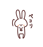ぽのぼのうさぎの毎日つかえるスタンプ（個別スタンプ：14）