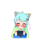 りりの代理ちゃんスタンプ！！！(みお作)（個別スタンプ：3）