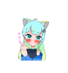 りりの代理ちゃんスタンプ！！！(みお作)（個別スタンプ：4）
