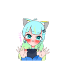りりの代理ちゃんスタンプ！！！(みお作)（個別スタンプ：5）